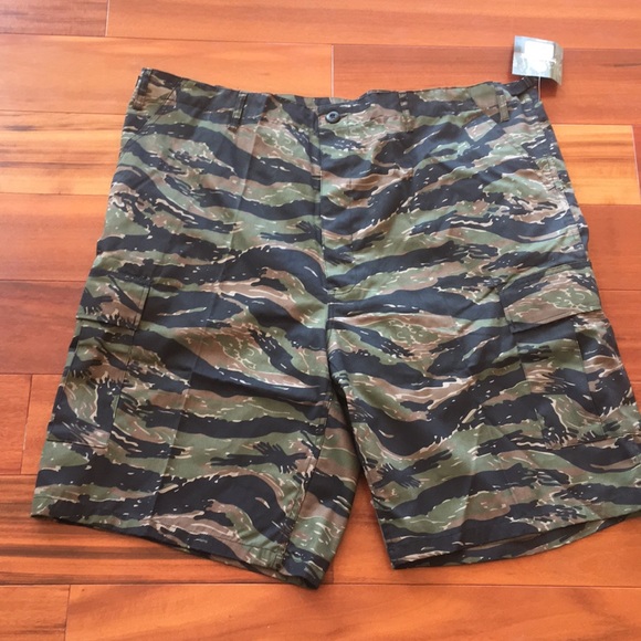 rothco tiger camo shorts